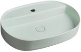 Isvea Infinity Wastafel Ovaal - Mintgroen