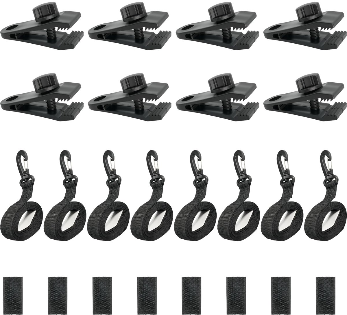 Bevestigingsbanden, bevestigingsbanden en klemmen, bevestigingsbanden en klemmen, accessoires voor mobiel oprolsysteem, voor zwembadzeilen/afdekkingen