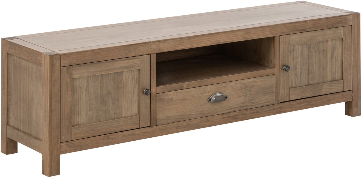 J-Line Tv-meubel Blois - grenenhout - naturel