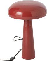 J-Line lampe de table - fer - rouge foncé
