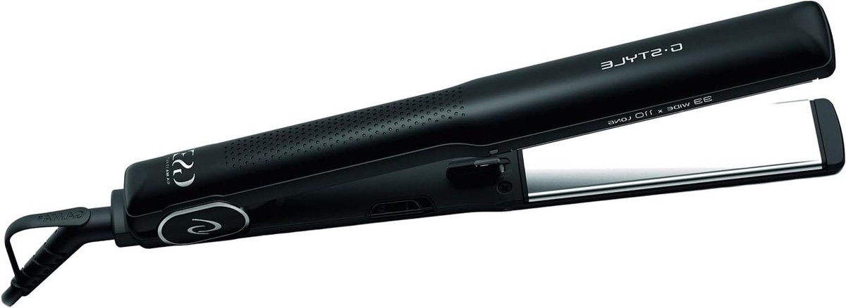 Haarstijltang - Glad Haar - Dagelijks Gebruik - Brede Platen - 33 x 110 mm - Zwart