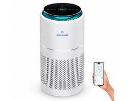 Luchtreiniger / Air Purifier – HEPA H13 – Koolstoffilter – Filtert tot 99,97% van fijne deeltjes – CADR 330 m³/u – Tot 40 m² – Tegen Pollen, Stof, Rook & Geuren – Bij Allergieën & Hooikoorts – WiFi/App