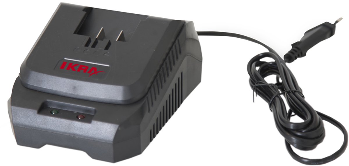 IKRA 20 V snellader met led-laadindicator voor het One for All-accusysteem – exclusief accu