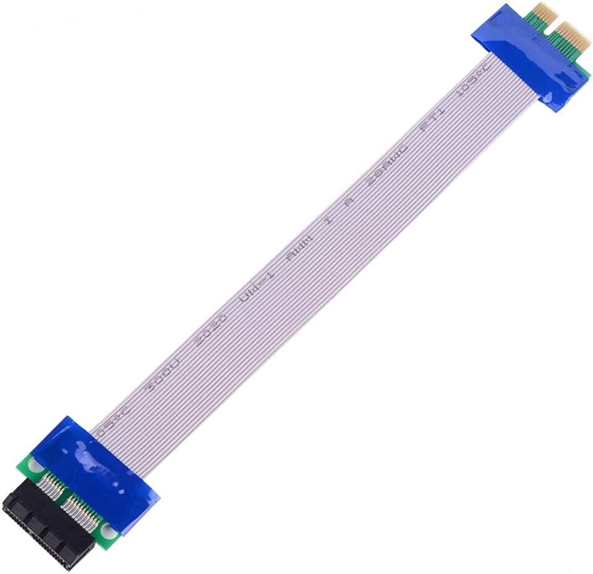 20cm PCI-E 1x uitbreidingskaart uitbreidingsadapter verlengkabel lintkabel