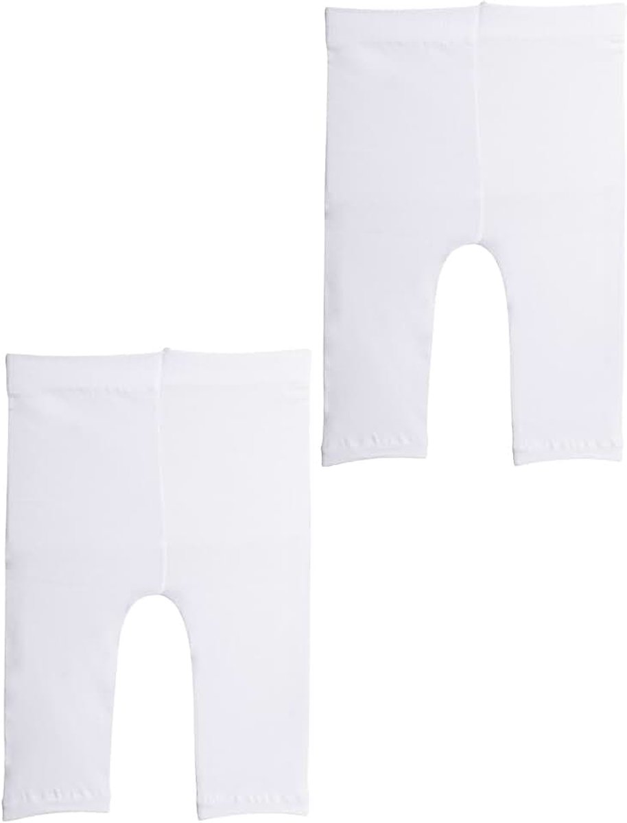 2 BETALINGEN SEMI OPAQUE gekruiste lenzen II BABY FOOTLESS DIGHTS II ZWART,WHITE II 50 DEN II ITALIAAN HOSIERY |