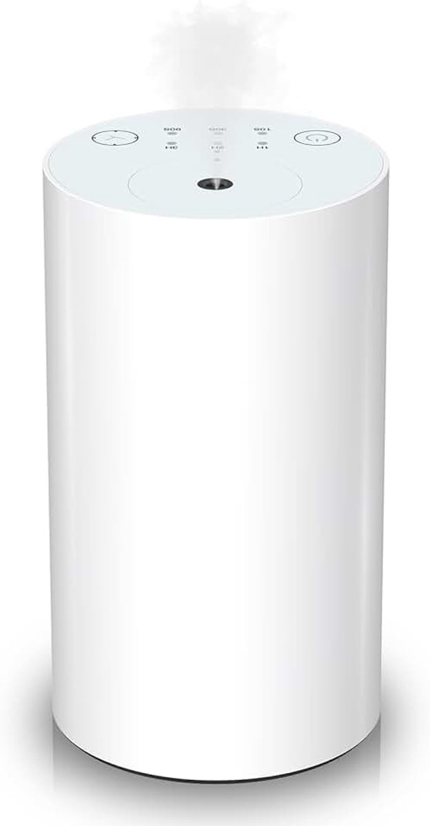 Diffuser voor etherische oliën, geurnevel, aromadiffuser voor etherische oliën, luchtbevochtiger met geur, timer, slaapmodus, automatische geurlamp voor buiten, camping, thuis, yoga