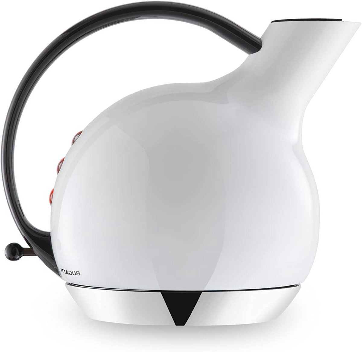 Design waterkoker - Theepot RVS - Snel water koken - Uniek bol design - 12 liter - Glanzend wit