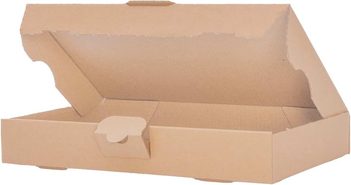 Verpacking 200 maxibriefkartons 180 x 100 x 30 mm bruin MB-0 [maat en kleur naar keuze] verzenddoos vouwdoos vouwkarton maxibrief postverzending DHL-conform enkelgolf
