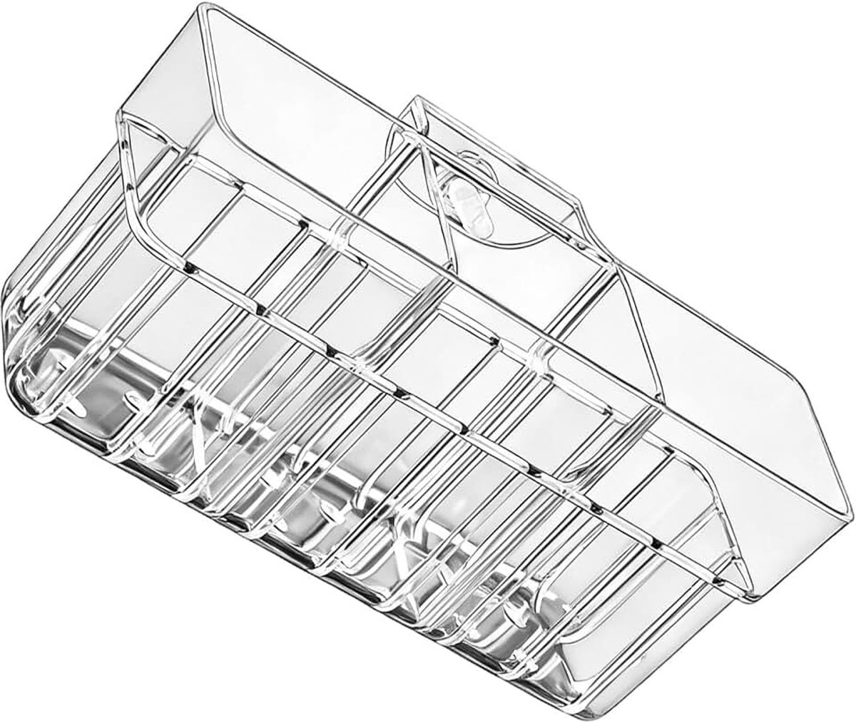 Plantenhouder Voor Aquarium 3 Compartimenten Verstelbare Hydroponische | Doorzichtige Aquatische Plantenpot Voor Thuis Betta Garnalen Zoetwater Terrarium Werkplek