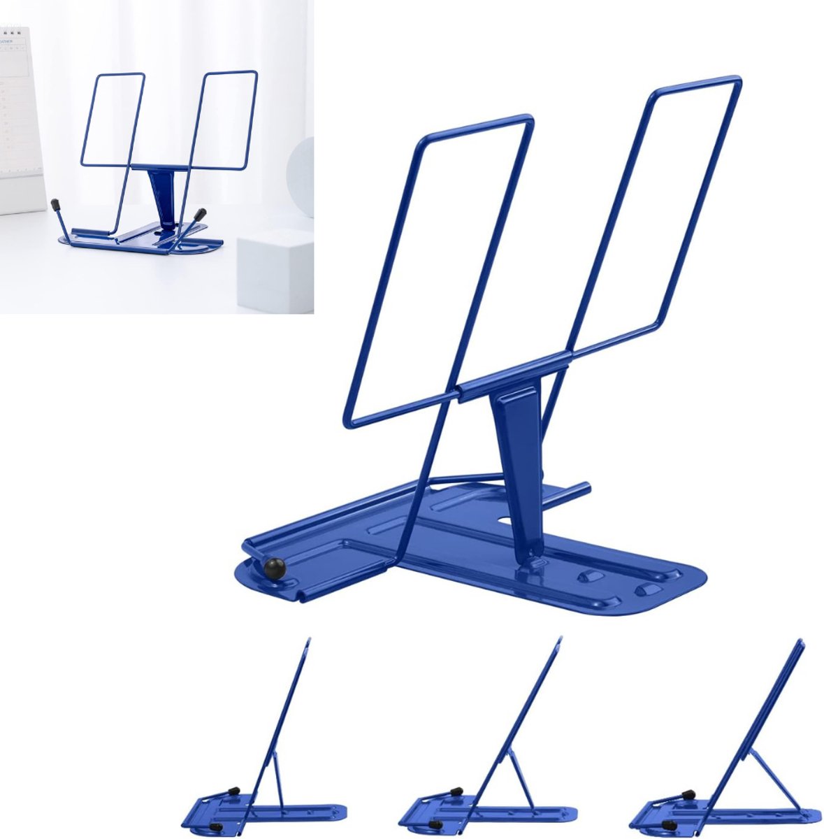 Zavio® Boekstandaard - Boekensteun - Boekhouder
