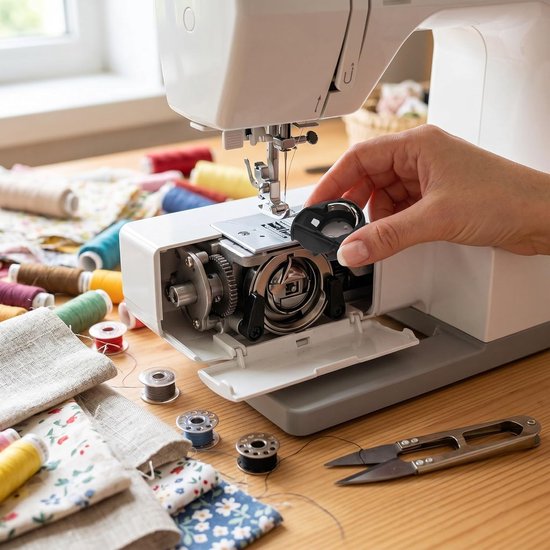 Haak Spoelhuis Multifunctionele Naaimachine Spoelhuis Shuttle Spoelhuis Houder Naaien Accessoires Fit voor Janom 3152221 — afbeelding 2