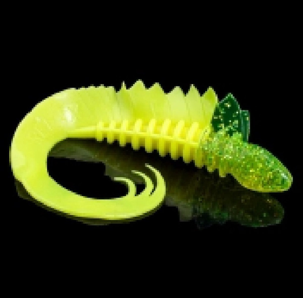 Relax Lures Viper 6 Semi Transparant Yellow Glitter (15cm)