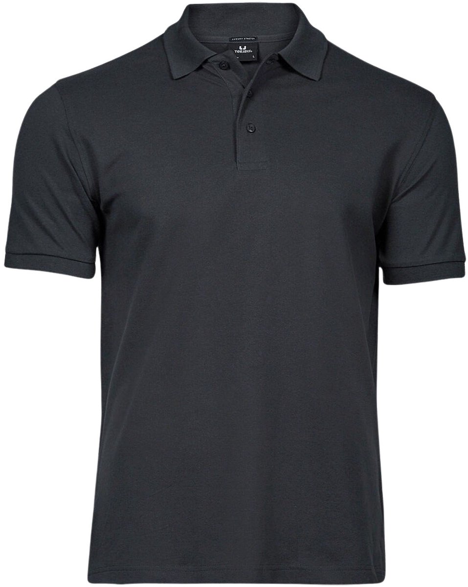 Tee Jays - Men´s Luxury Stretch Polo - Dark Grey (Solid) - XXL