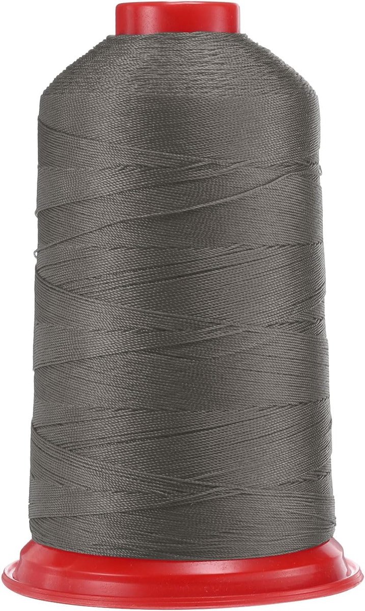 1400 meter gebonden nylon naaigaren maat 420D/3 naai-zware zware nylon bekledingsgaren outdoor garen voor leer jeans en weven handwerk machine DIY Army Brown