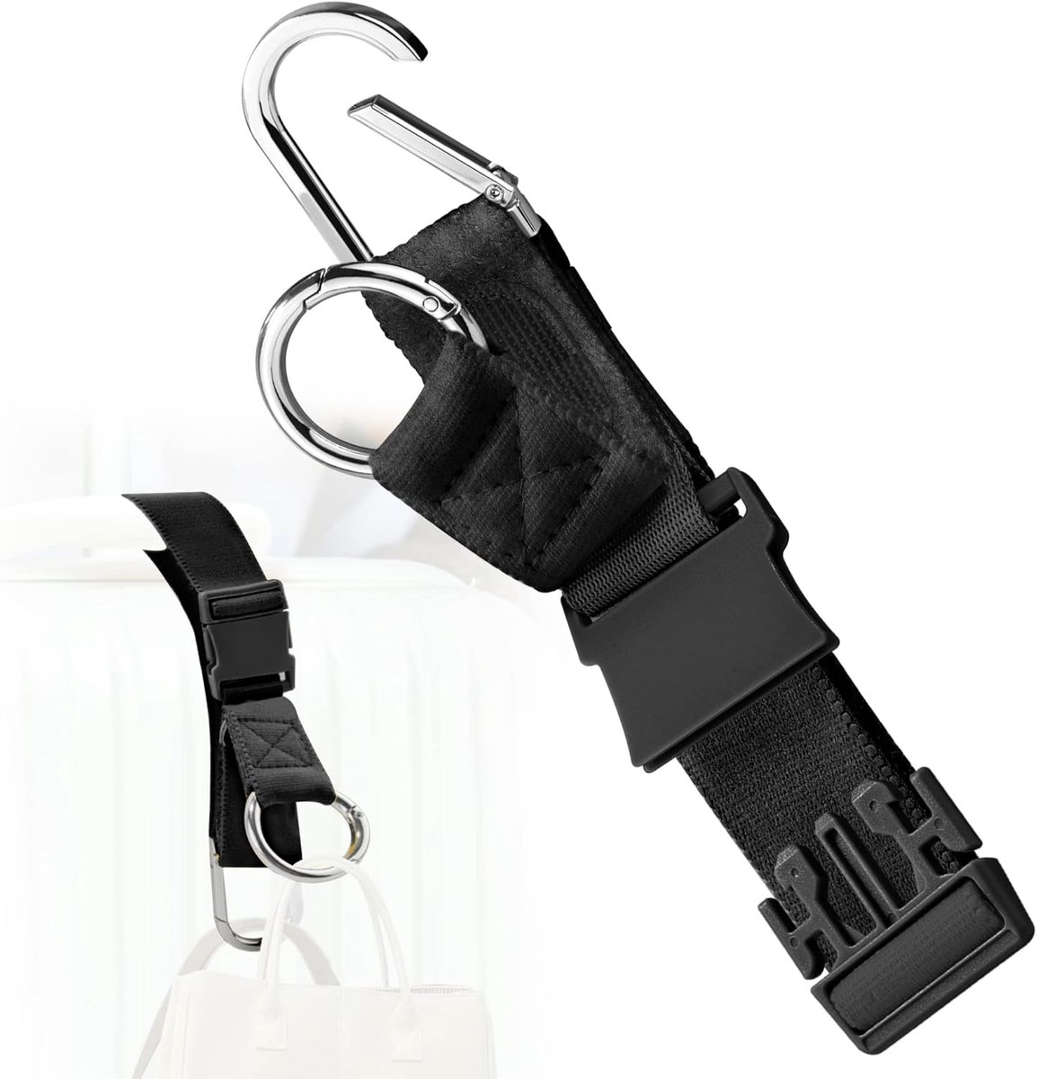 Bagageband Jas Grijper, D-ring haak Bagage Kofferriemen Riemen Reisaccessoires