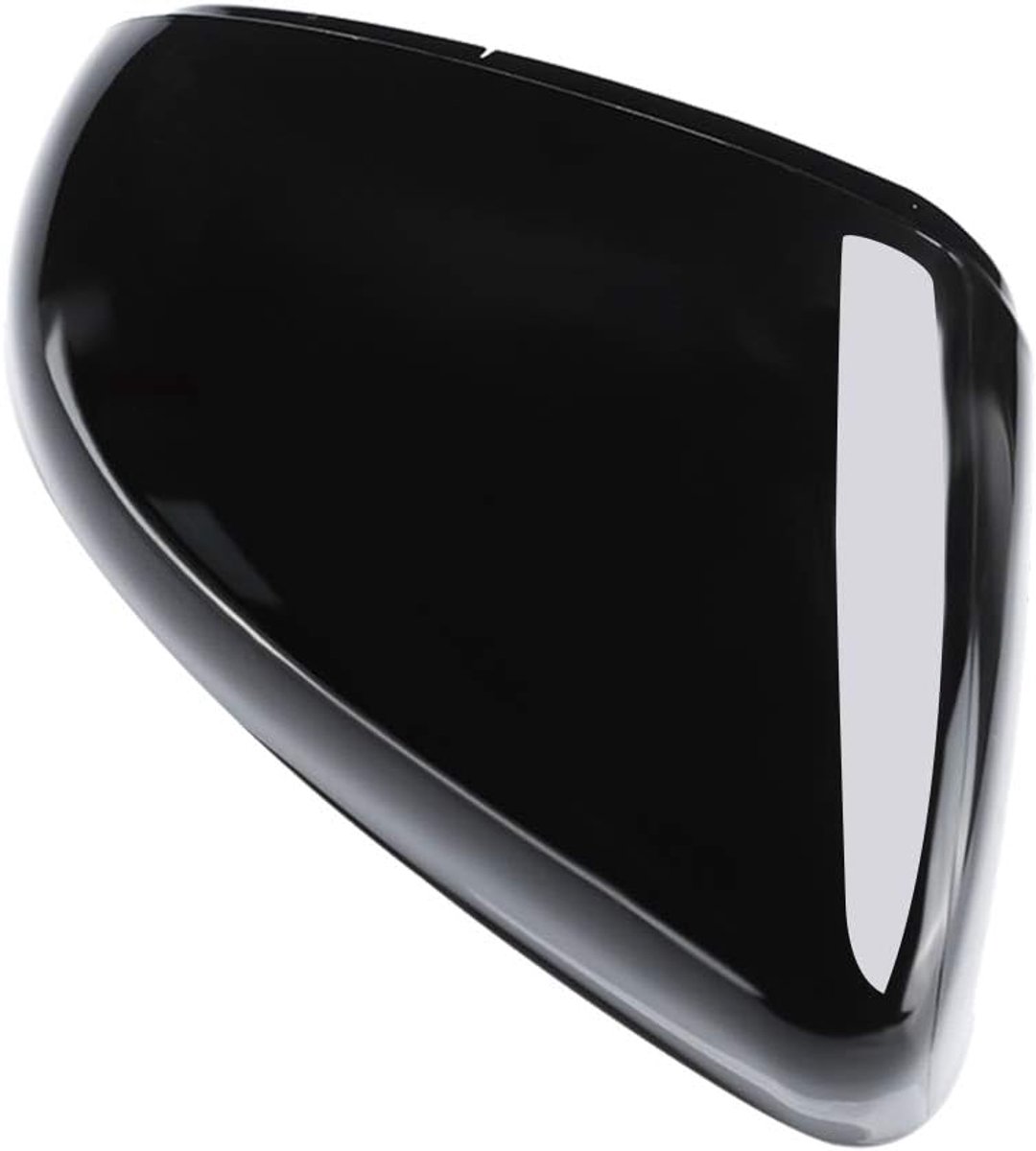 Spiegel Shell, Universele Rechts Heldere zwarte Omgekeerde Spiegel Shell Auto Achteruitkijkspiegel Case Auto Achteruitkijkspiegel Cover