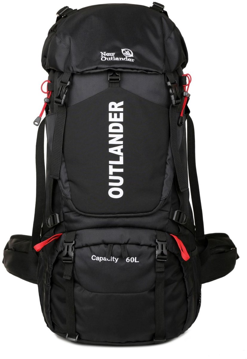 Meedeer 60L Rugzak-Wandelrugzak-Grote capaciteit-waterdichte-Backpack-ultralichte-Heren Dames Trekkingrugzak Reisrugzak-met Regenhoes, Backpacker Rugzak voor Wandelen, Bergbeklimmen, Kamperen, Reissporten