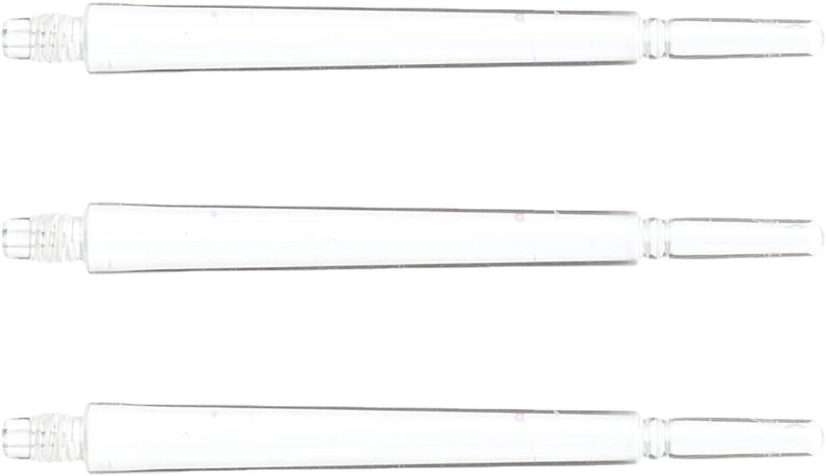 Dart Accessoires - Dart Onderdelen - Sport Spel - Versterkte Kunststof - Maat 8 - Transparant