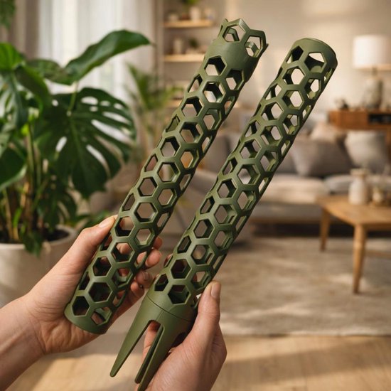 Skushy modulaire mosstok plantensteun voor planten - opbouwbare plant support met patroonopties — afbeelding 3