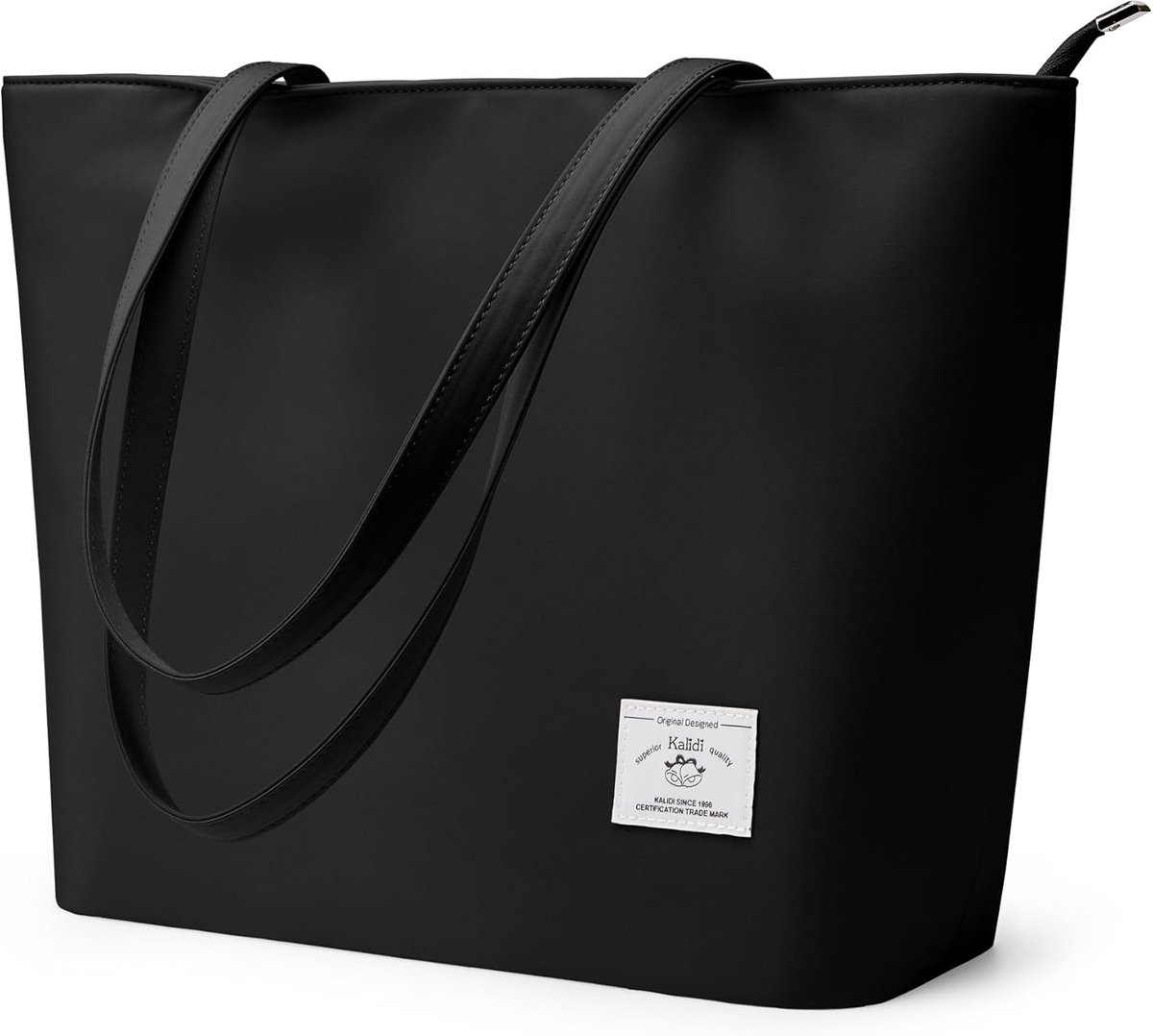 Tote tas voor dames - minimalistisch ontwerp - met rits - ideaal voor school en werk - SnelShoppen