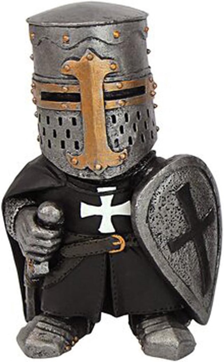 ridderfiguren, hars ornament, decoraties voor gazon (Ridder D