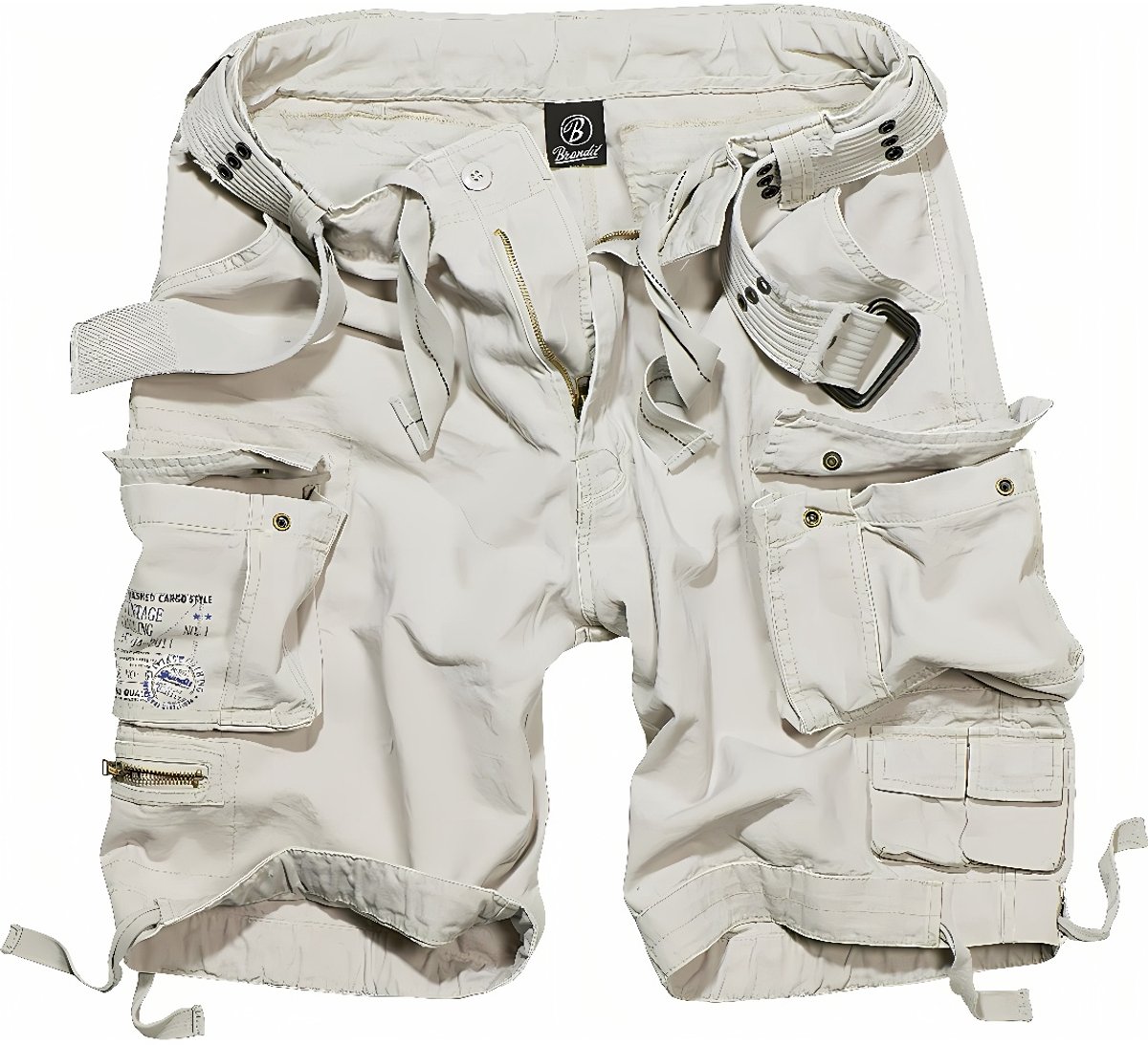 Brandit Savage Vintage Cargo Cargo Korte broek 4XL Wit