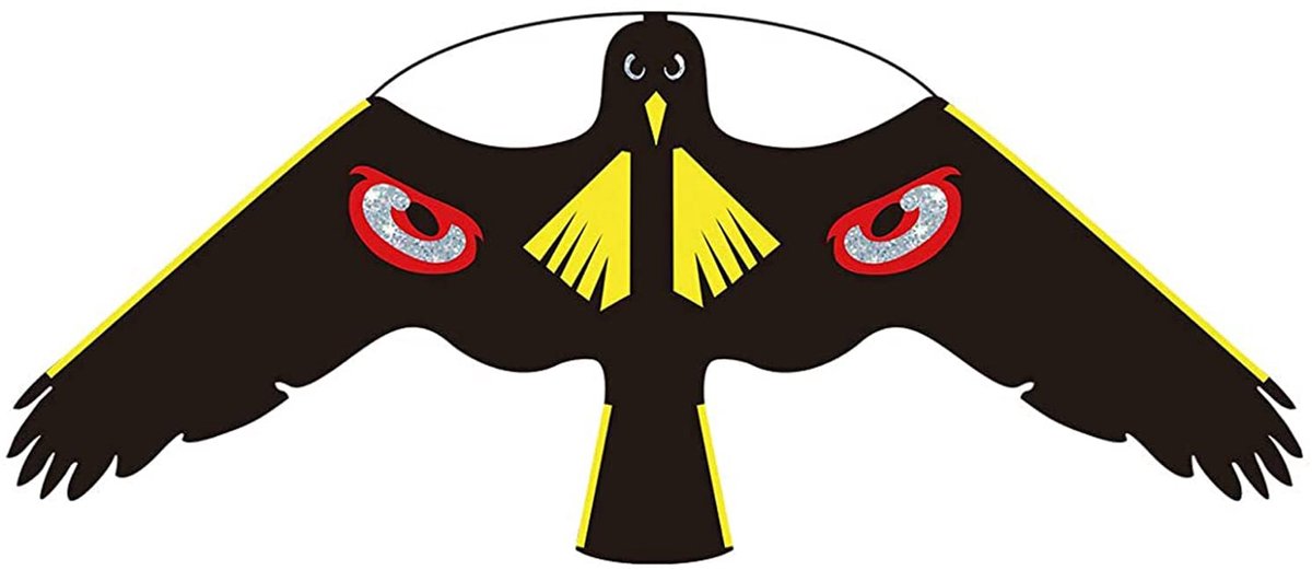 SnelShoppen - Laptony Vogelskreker Vliegende Vlieggewassen Boerderij Beschermer Vogel Haak Vliegende Vlieg - Effectieve Tuinbescherming - Ideaal voor