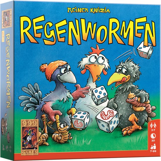 Regenwormen dobbelspel