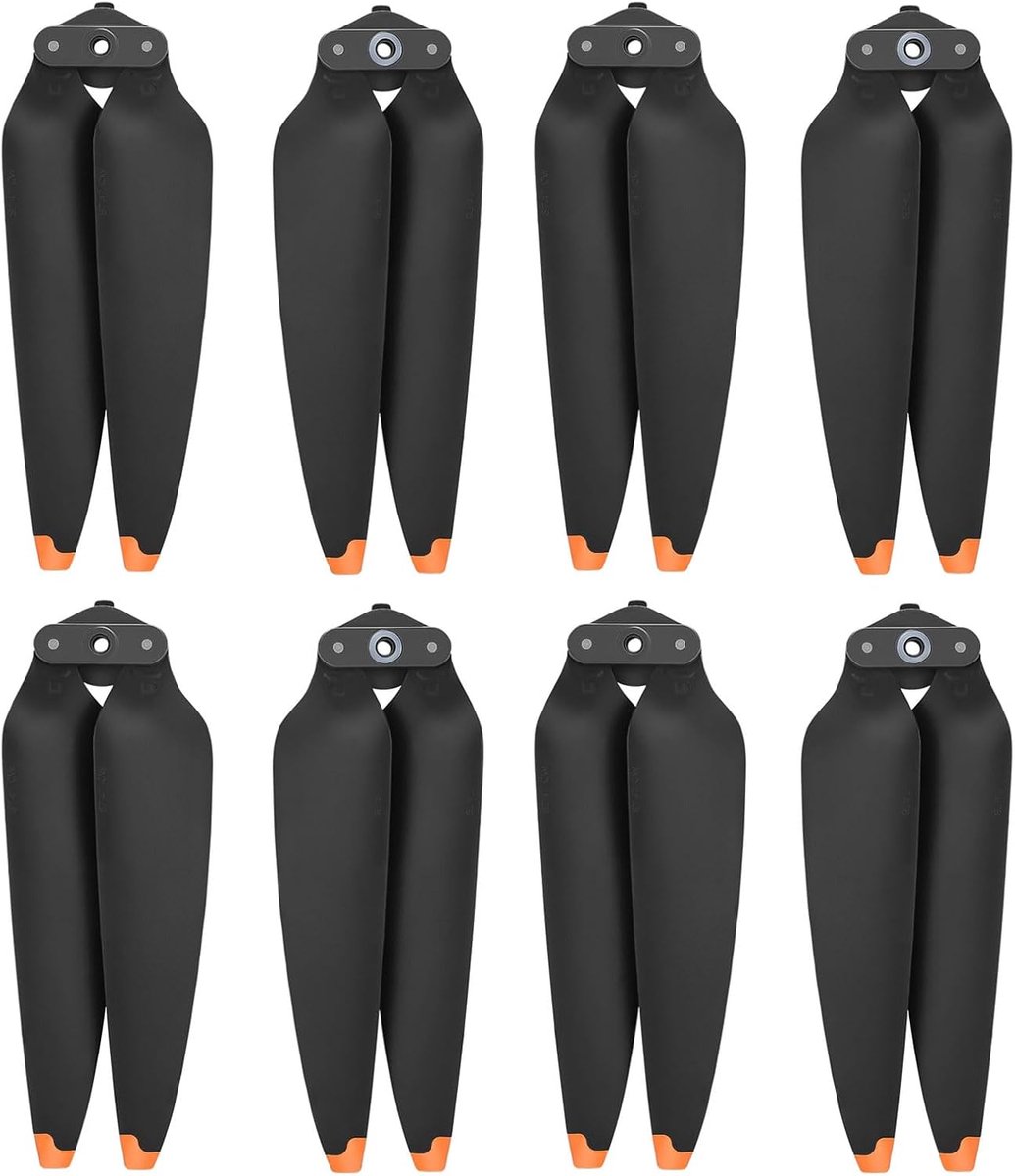 Propellers voor DJI Air 3/AIR 3S Vervanging Prop Blades Geluidsarm Accessoires voor DJI Mavic Air 3/AIR 3S Drone Accessoires 8 stks Oranje Tips