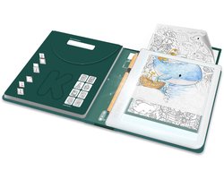 KIDYWOLF K-DRAW PAD Meli Melo - Verlichte Tekentablet voor Kinderen - 30 Overtekeningen - Creatief Schermvrij Speelgoed - 10+