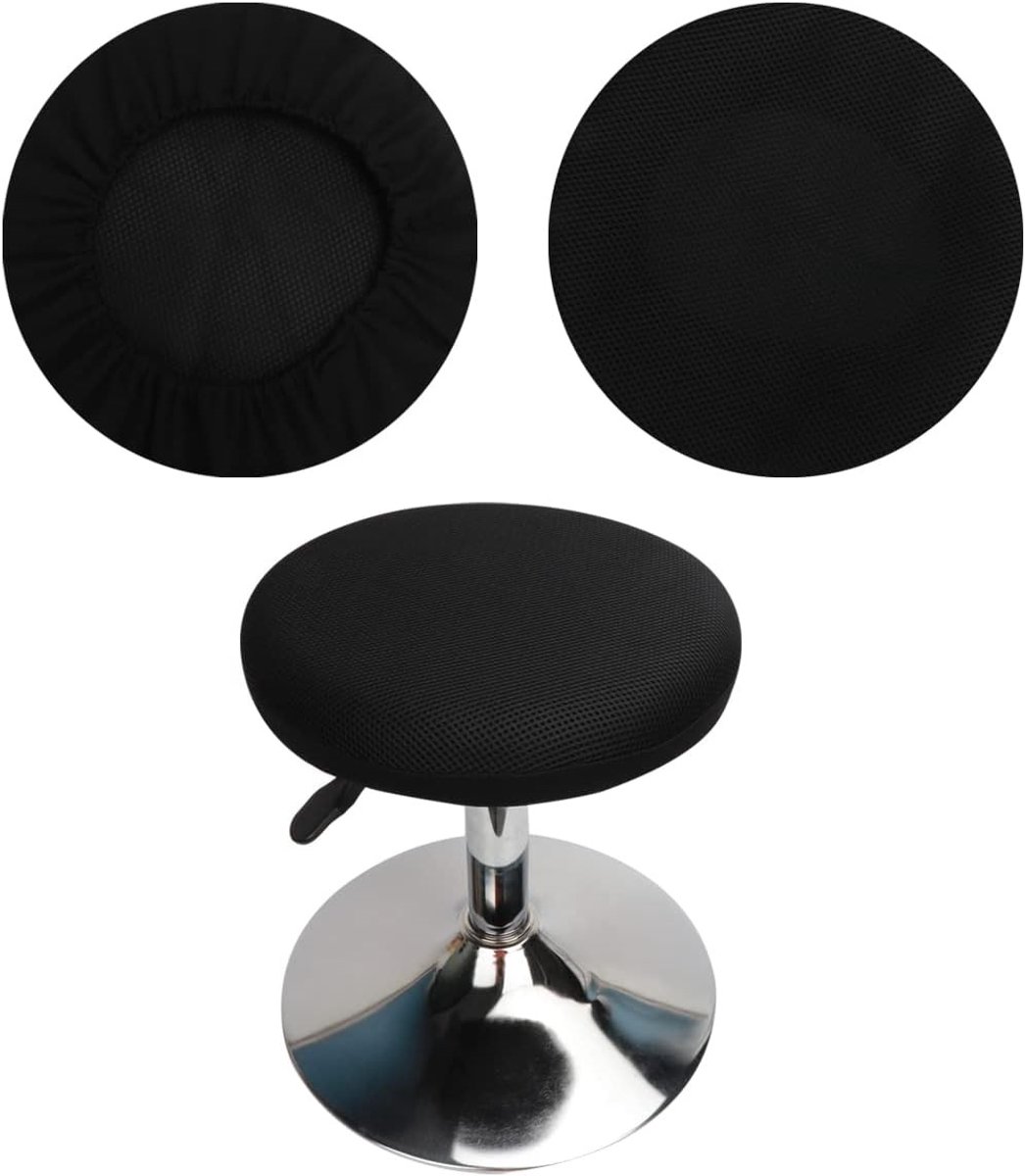 Ronde Stoelbedekking voor Wasbare en Ademend Stoelen van 30-40 cm Diameter, Duurzaam en Onderhoudsvriendelijk