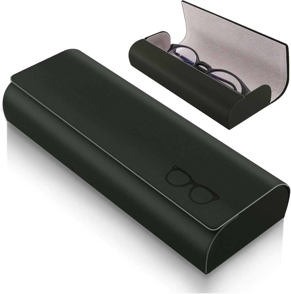 Duurzame hard case voor brillen, perfect voor bescherming en stijl onderweg