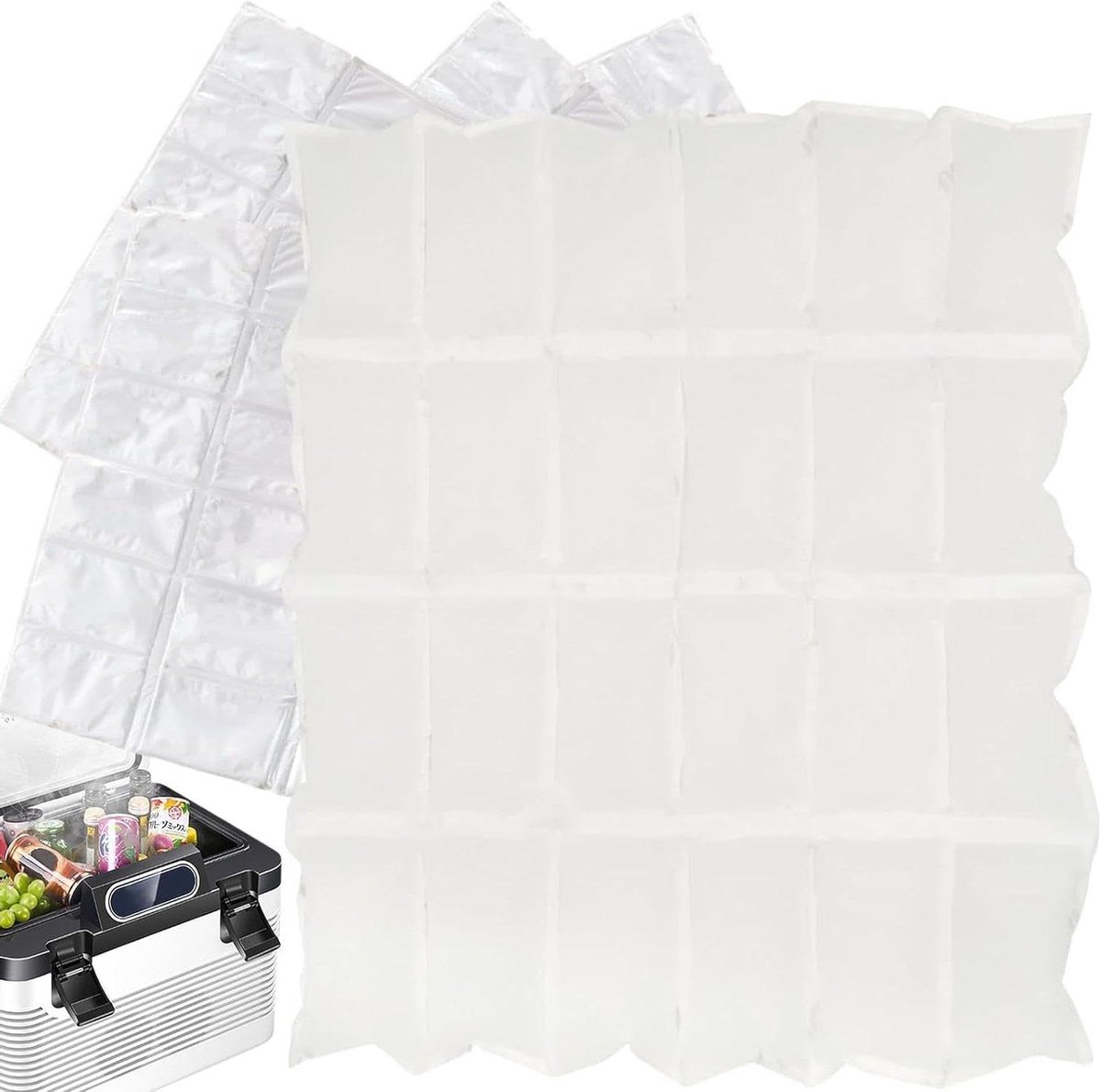 IJs Packs - Koude Packs - Lunch Koel Houden - Herbruikbaar - 26 x 39 cm - Blauw