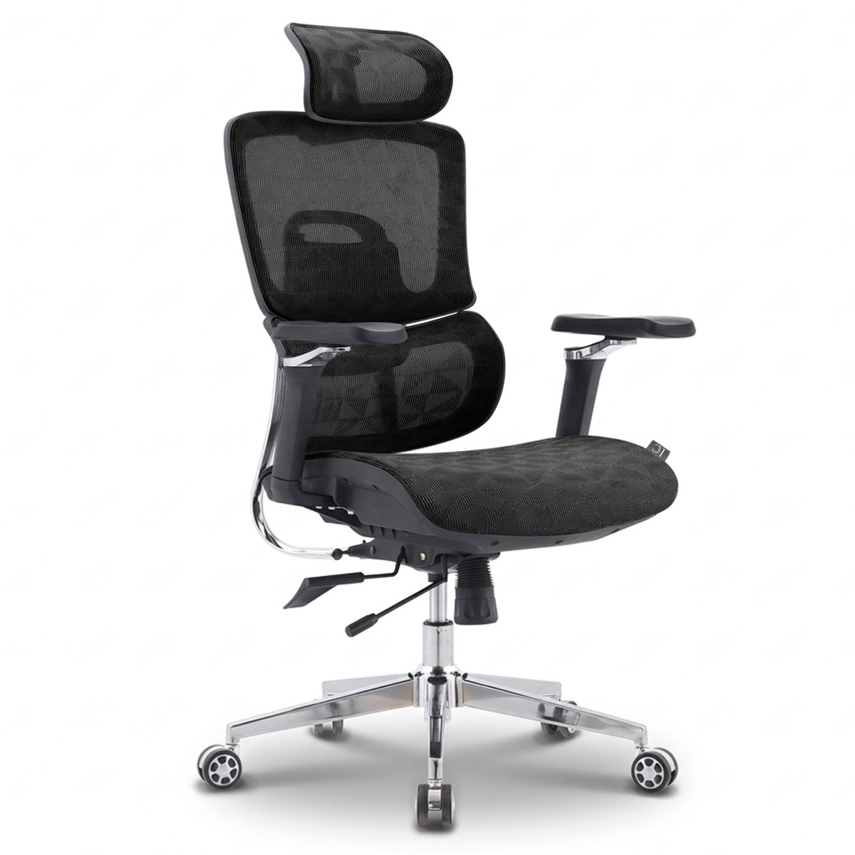 LornePro Ergonomische Bureaustoel met 6 Verstelpunten - Zwart - Jiangxi Chongshang Office Furniture Co., - €159,99