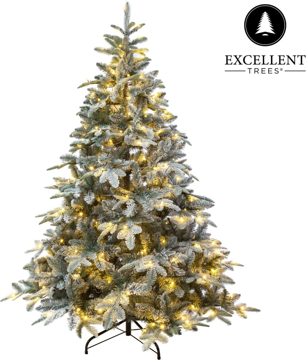 Excellent Trees® LED Otta Kerstboom met Sneeuw en Verlichting 150 cm | bol