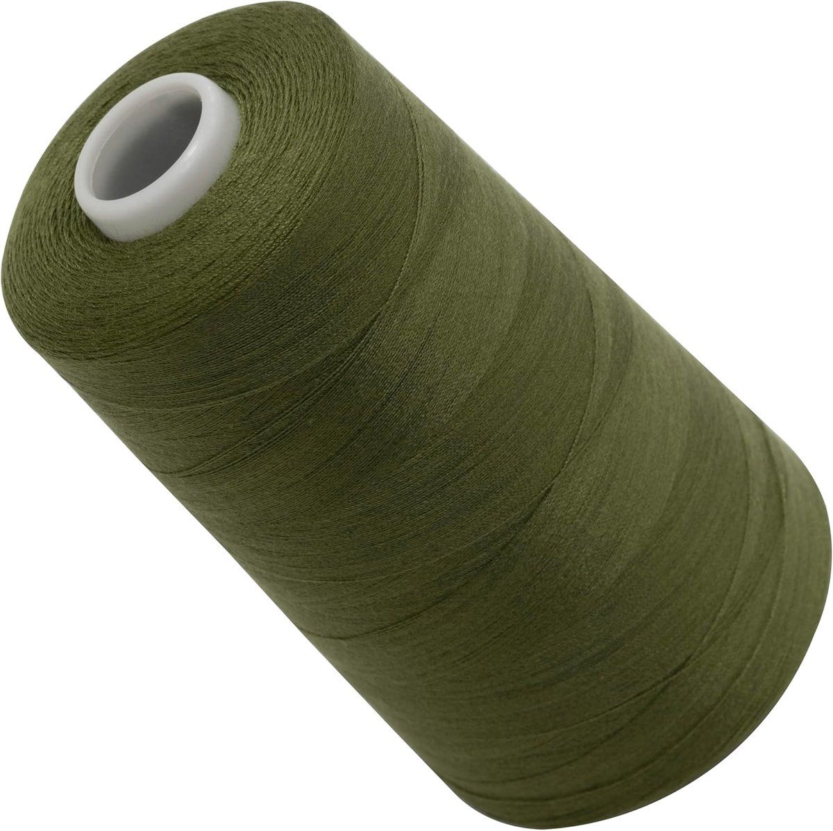 Naaien 120 (40/2) 4000 m - polyester - kleur kaki groen - kleermakerij koord naaien lederwaren