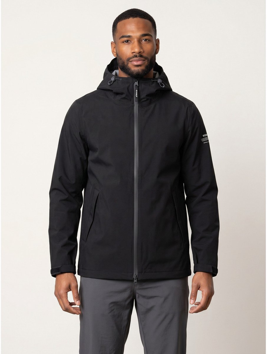 ECOALF Zwarte Diluvio-jas