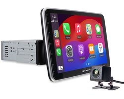 Caliber Autoradio met Bluetooth - Autoradio Carplay - 1 DIN - Met Achteruitrijcamera - DAB+ - Groot 10.1" Touchscreen Scherm (RMD910DAB-CMR)