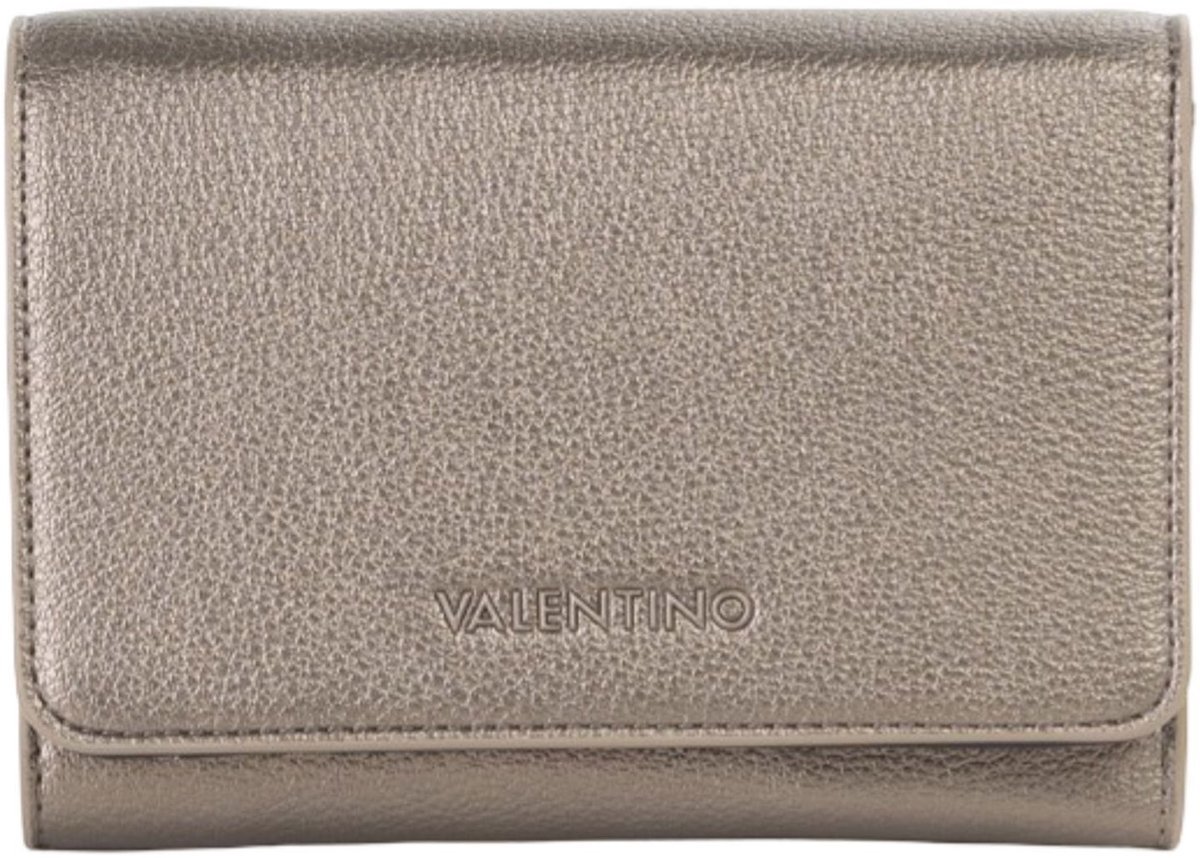 VALENTINO portemonnee Farn Wallet Gun Metal grijs
