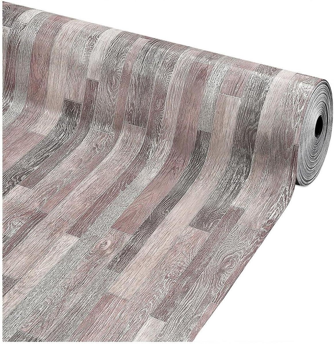 PVC vloer - Vinyl vloerbedekking - Vloer Beschermen - Vochtbestendig - 100 x 100 cm - Hout