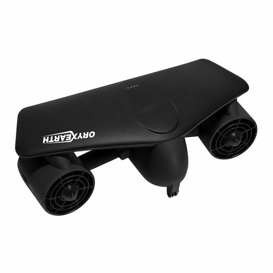 Onderwater Scooter – Zwarte Elektrische Onderwater Scooter 12V/240V – Kinderveilige Onderwater Scooter met IP68 Waterdicht Frame, Verstelbare Snelheid en GoPro Compatibel – Compacte Onderwater Scooter voor Zwembad, Boot of Strand
