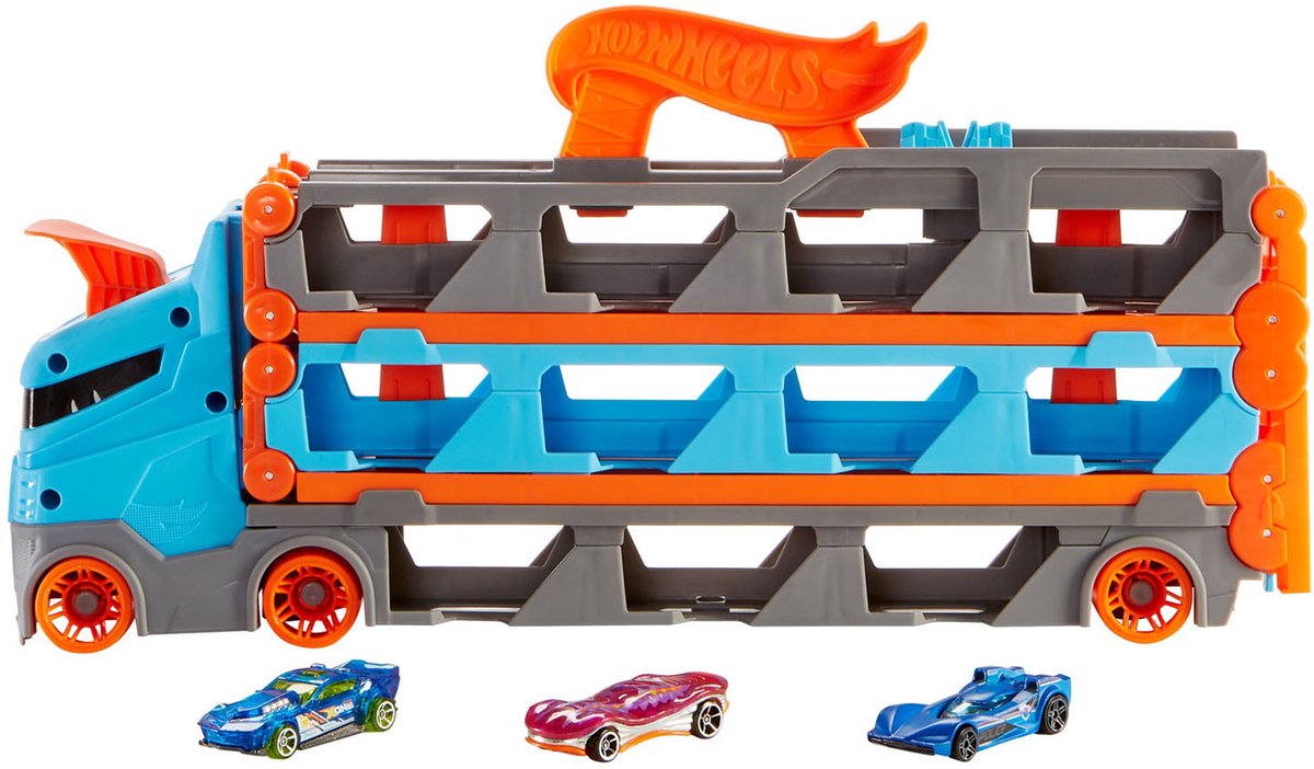 Hot Wheels Speedway Oplegger Speelset - Speelgoedvoertuig — afbeelding 14
