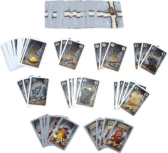 999 Games - Saboteur - Kaartspel - Hét perfecte partyspel voor grote groepen - Saboteer je tegenstanders - Familiespel - Gezelschapsspel - Klein cadeautje