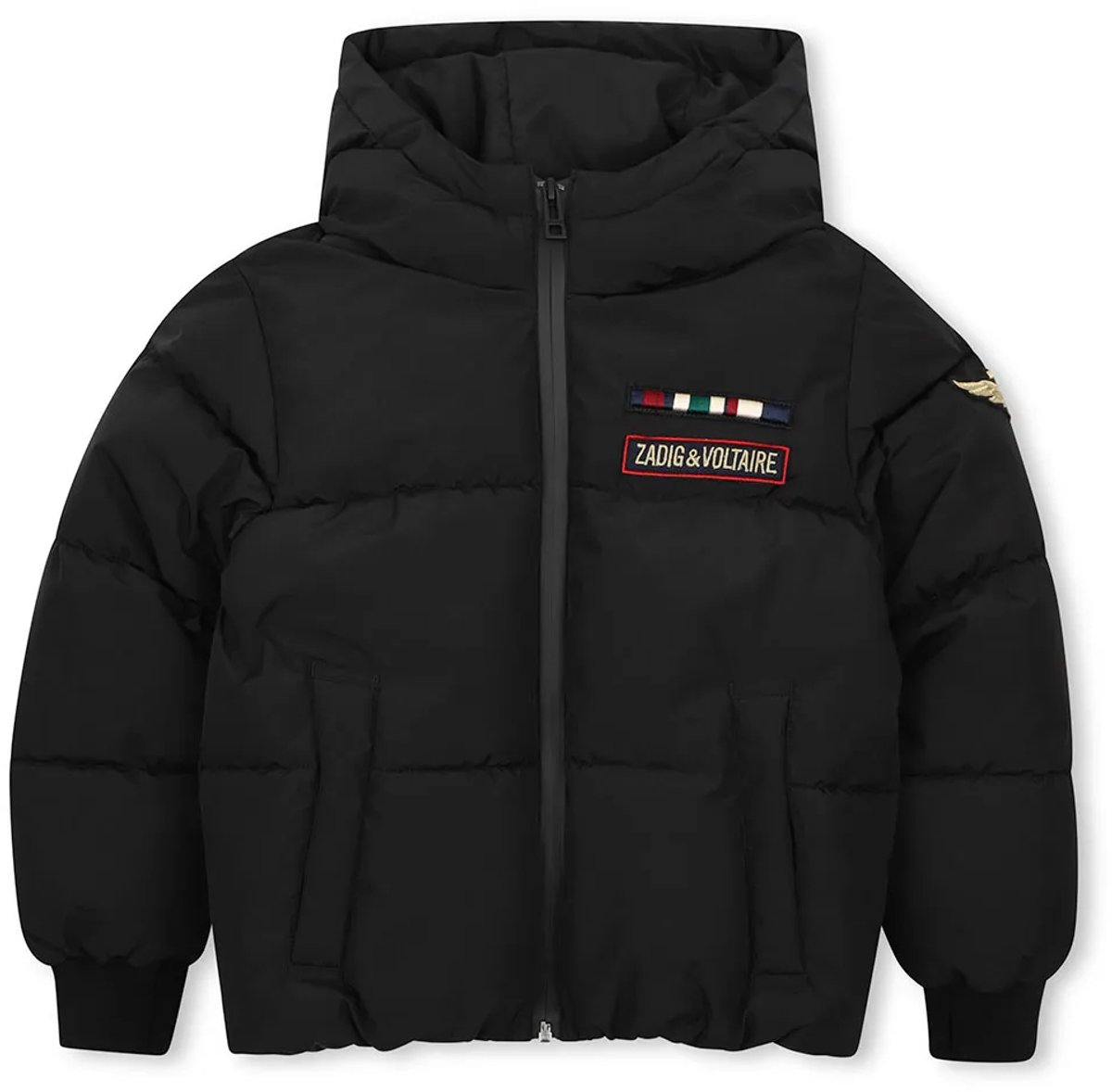 Zadig & Voltaire X60892 Jas Zwart 6 Years Jongen