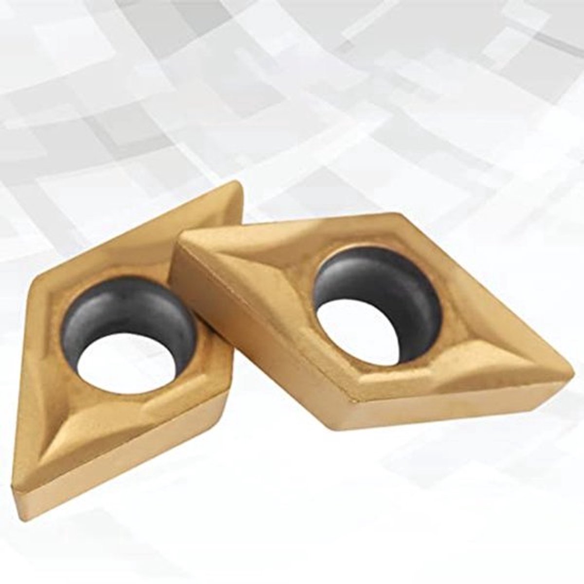 DCMT070204 CNC Hardmetaal Inzetsnijder - 10 Stuks - Voor Staal en Roestvrij Staal