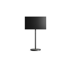 FITUEYES Mobiele TV-standaard met wielen - 24-48 inch - Hoogteverstelbaar - Metalen constructie - Kabelmanagement