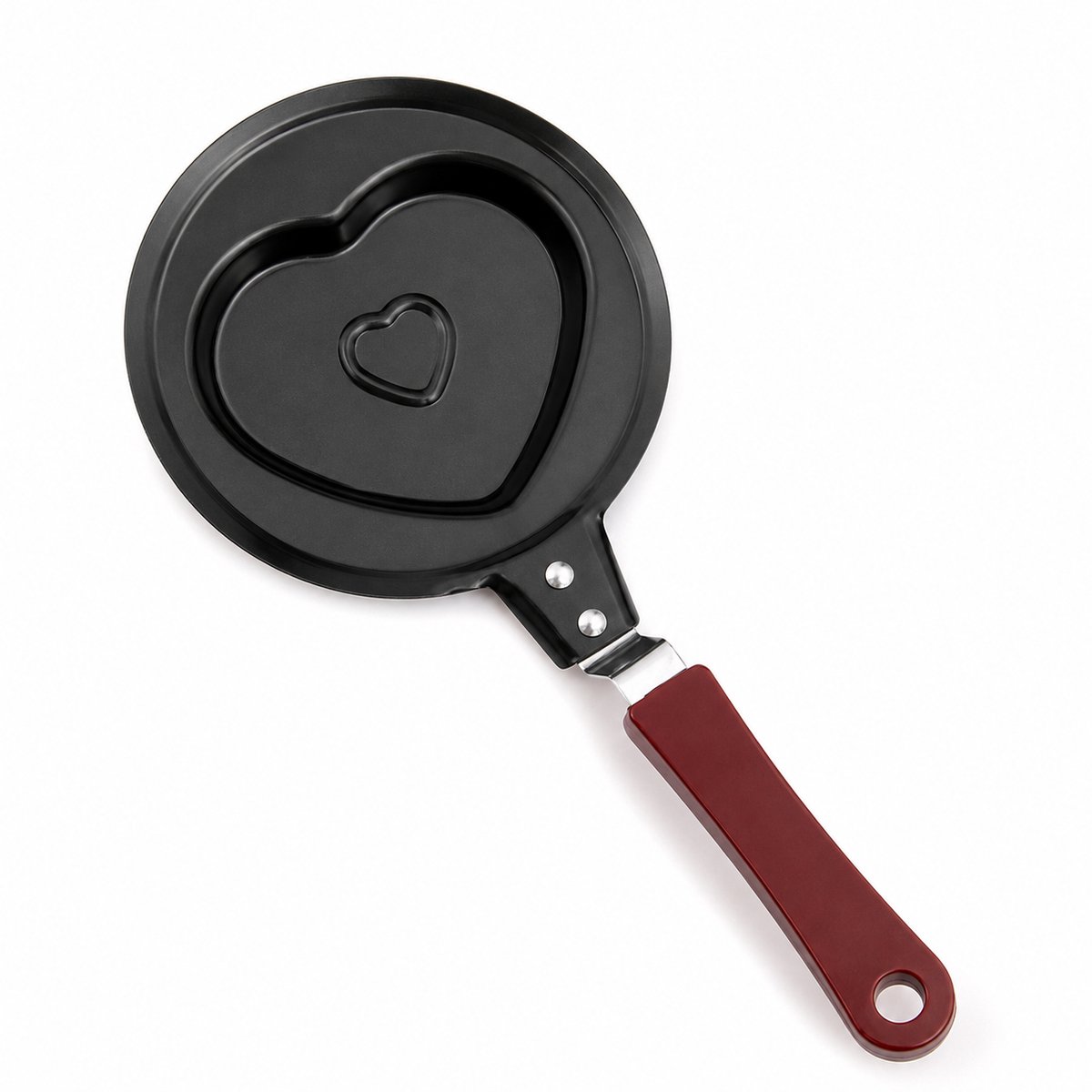 Hartje Omelet Pan - Hartvorming - Pannekoek - Hart - Ei Bakken