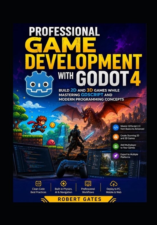 Professional Game Development with Godot 4 - cover