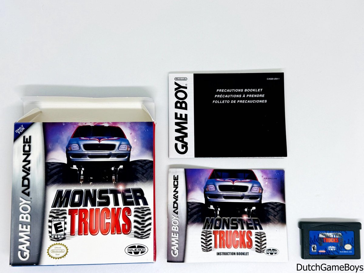 Gameboy Advance / GBA - Monster Trucks - USA