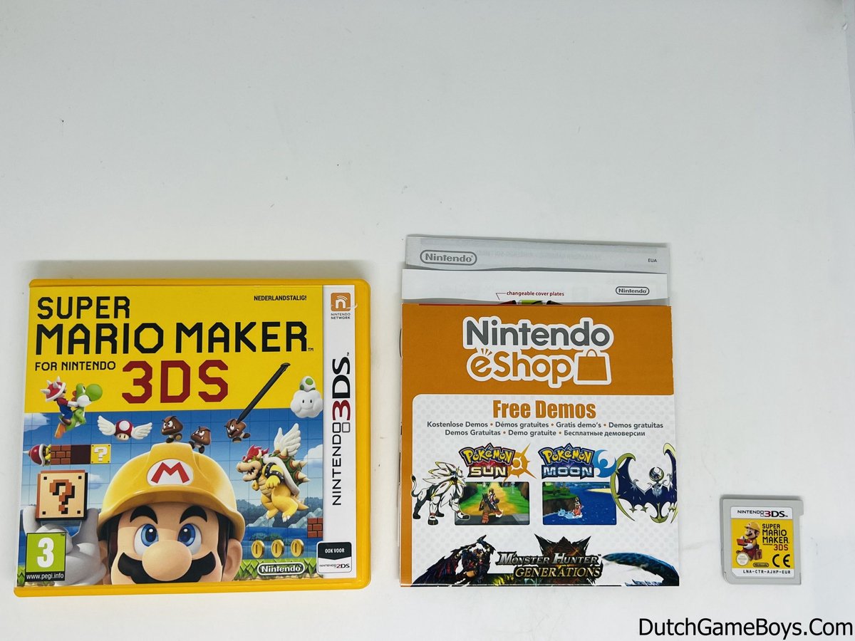 Super Mario Maker - Nintendo 3DS / 2DS - Level editor